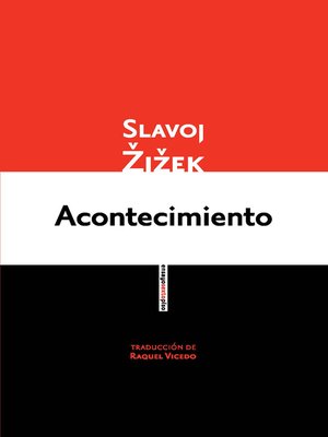 cover image of Acontecimiento